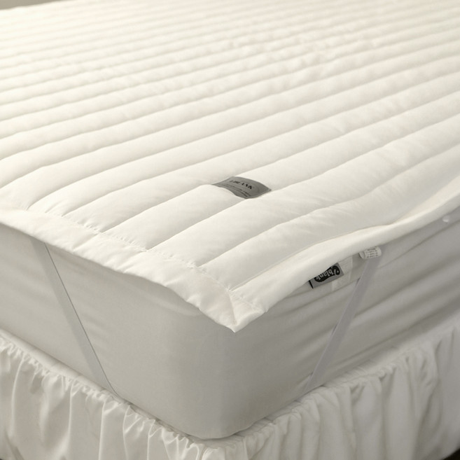 이블랑 국내 제조 아르떼 알러지케어 일반형 침대패드, 01 화이트