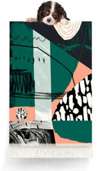 더플로우컴퍼니 북유럽 유니크한 태피스트리 겸용 다용도 도어 커튼