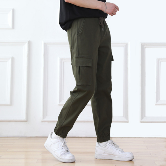 텐클로 남녀공용 슈퍼스판 카고조거 밴딩팬츠