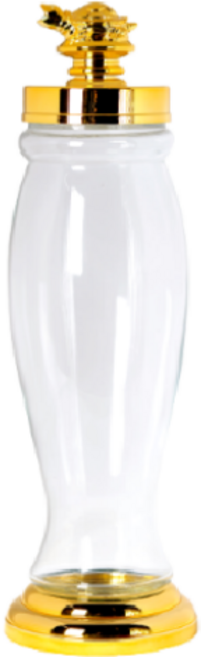 진성유리 담금주병 비너스7호 거북, 6.5L, 1개