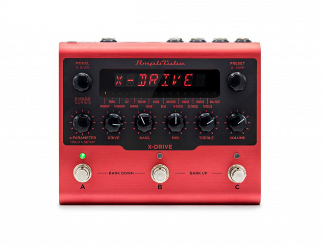 아이케이멀티미디어 엑스 드라이브 디스토션 페달, 1개