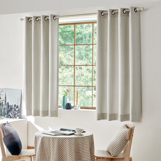 데코지오 데일리 창문형 아일렛 암막커튼 2p