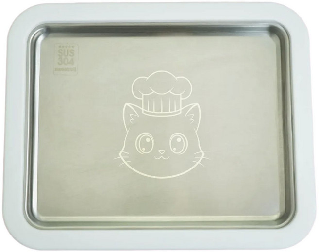 스윗롤 철판아이스크림 메이커, 화이트, 1개