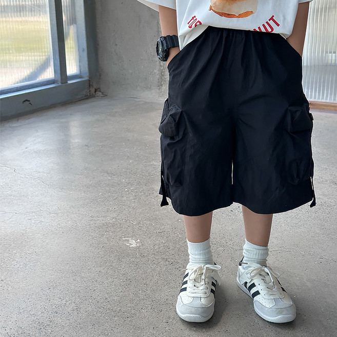 스타빈 남아용 빅카고포켓 와이드 반바지