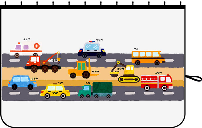 바니바니 차량용 레일형 햇빛가리개, 3 자동차, 1개