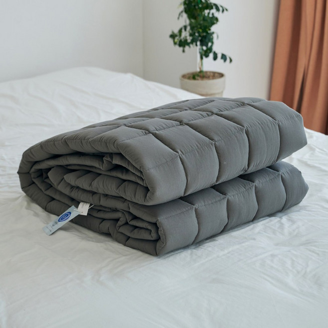 듀라텍스 그래핀 자가발열 라움 겨울 매트 토퍼, 다크그레이