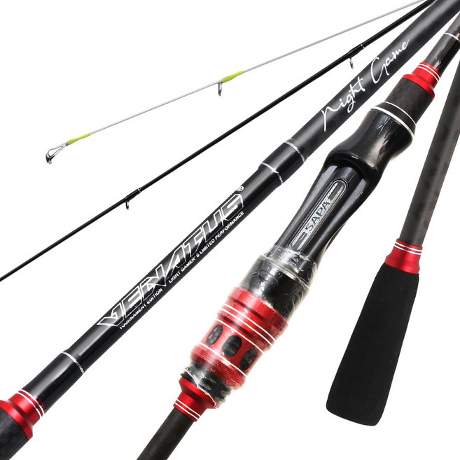 싸파 베나투스 나이트 게임 바다루어 선상낚시대 S-762UL-T, 실버