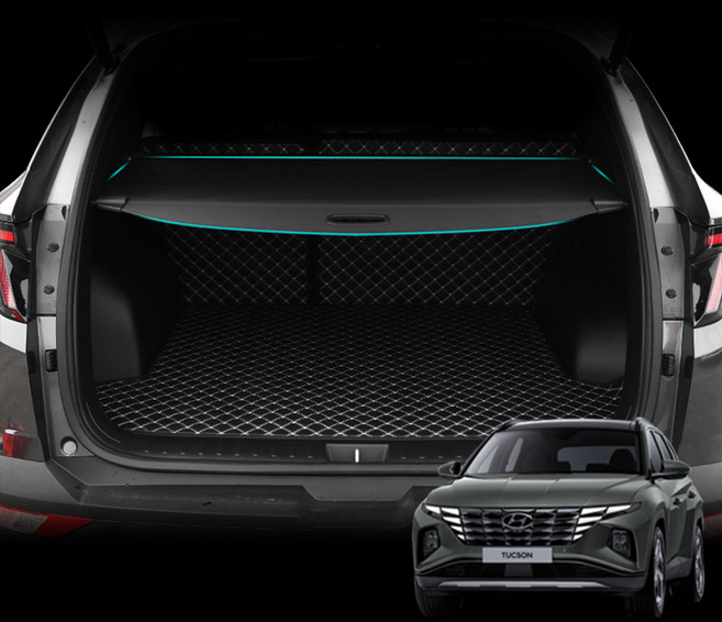 디케이몰 현대 투싼 NX4 러기지 스크린, 블랙, 트렁크