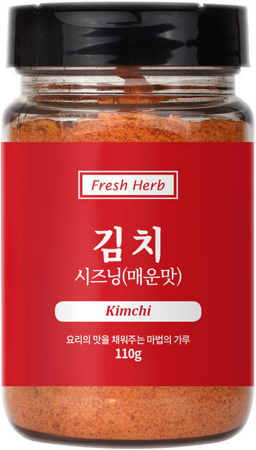 신선약초 매운맛 김치 시즈닝, 110g, 1개