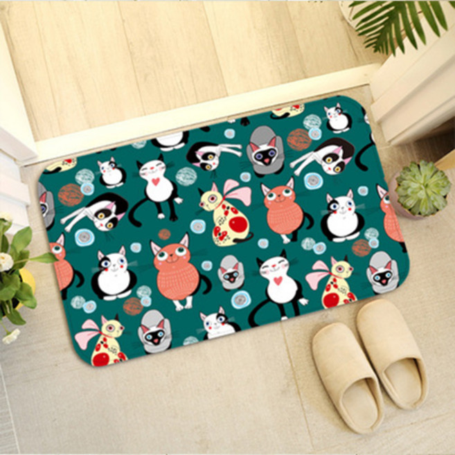 마음에 평화를 주는 다양한 풍경 발매트, 여우부엉