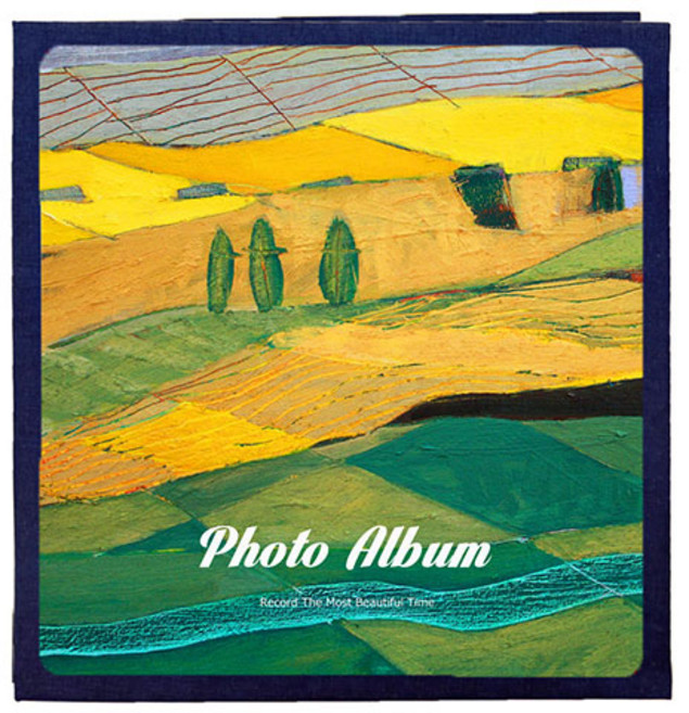 민성컴퍼니 들판 소리 성장앨범 335 x 325 x 30 mm, 언덕1(앨범), 화이트카드(속지), 40매