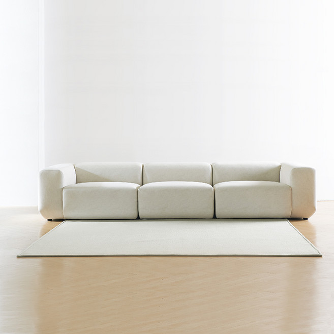 가온길카페트 극세사 오트멜 사각 카페트