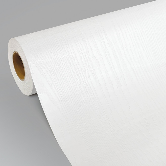 지엔홈 국내산 리폼전용 점착형 곰팡이방지 시트지, 01 화이트무늬목