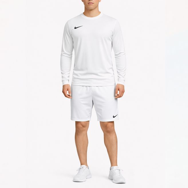 나이키 남성용 스우시 긴팔 티 + 트레이닝 반바지 세트
