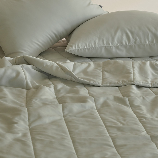 아망떼 시베리아 듀라론 냉감 여름 차렵이불 + 베개커버 세트