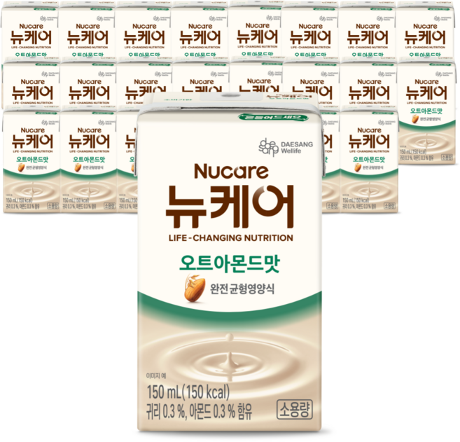 뉴케어 오트아몬드맛 소용량, 150ml, 24개