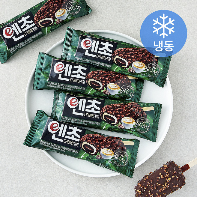 빙그레 엔초 디카페인 커피 (냉동), 5개, 1개입, 85ml