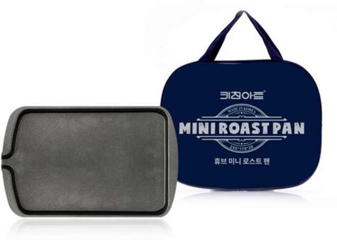 키친아트 휴브 미니 로스트팬 + 전용가방, 29cm, 1세트
