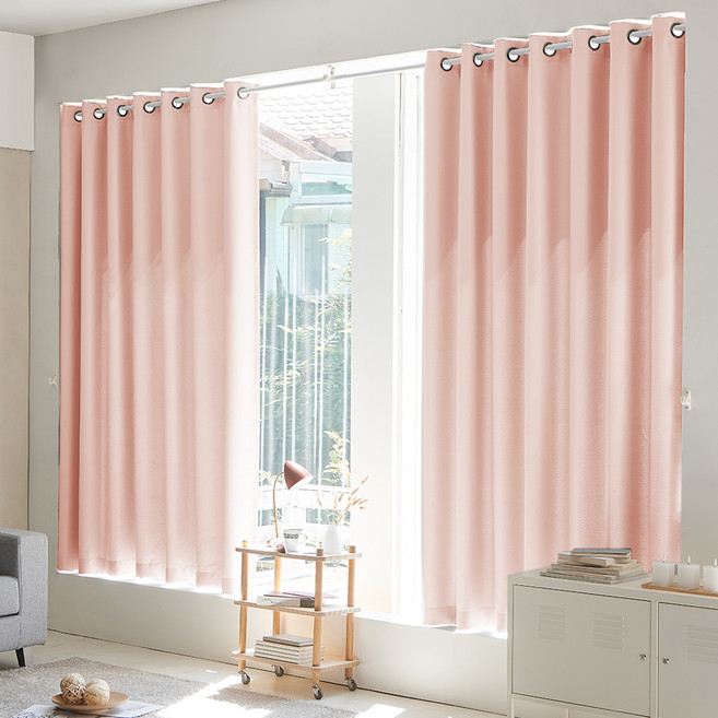 Desinew 新常態四季遮光窗簾 穿孔式 小窗適用 + 窗簾綁帶組