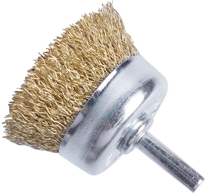 켄도 전동드릴용 컵 브러쉬 샹크 6mm 76000620, 1개