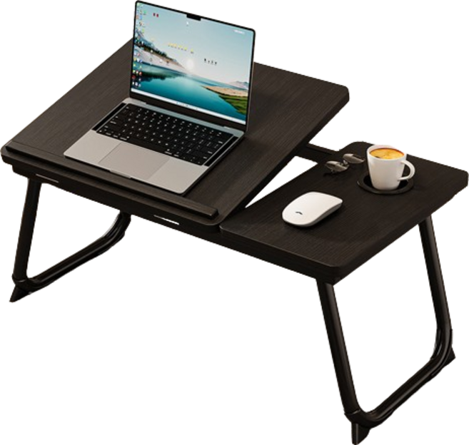 써뉴즈 다목적 접이식 멀티 베드 다용도 테이블, 블랙우드