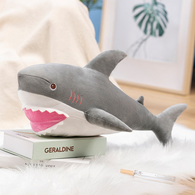 아트조이 샤크바 상어 쿠션, 혼합색상