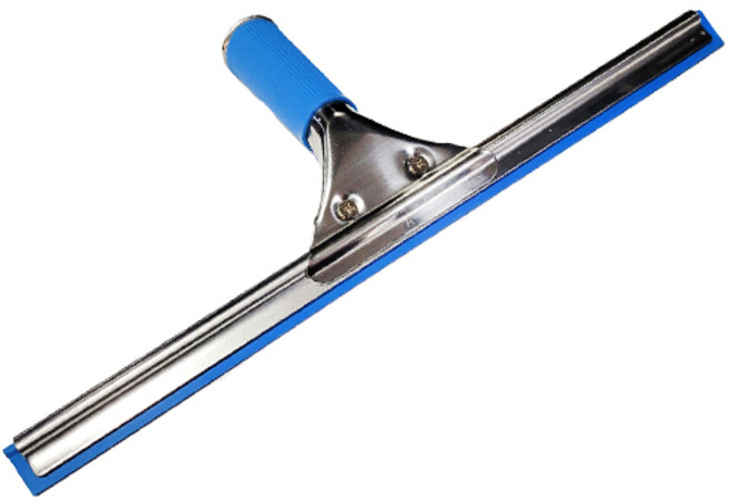 월드크린 원터치 스텐 스퀴지 35cm, 1개, 블루