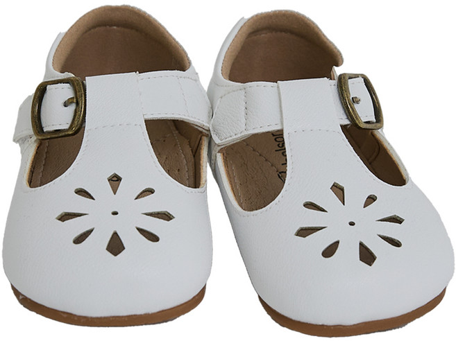 발소리 베이비잼 여아용 하나비 로퍼