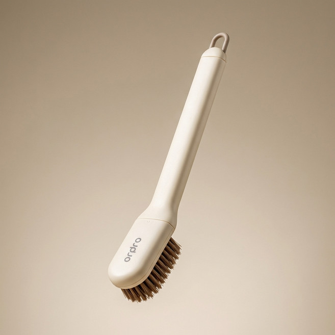 몰투데이 구석구석 운동화 세탁 청소 신발 솔, 크림, 1개