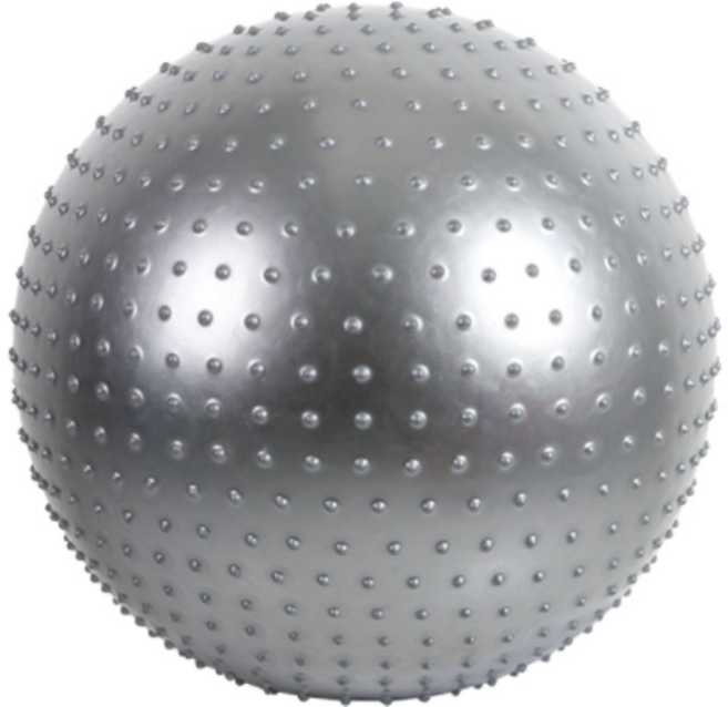 멜킨스포츠 안티버스트 짐볼 마사지타입, 실버