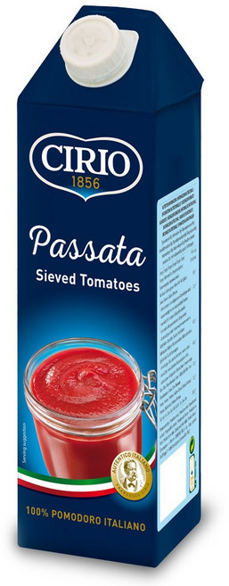 CIRIO Passata 番茄泥, 6個, 1L