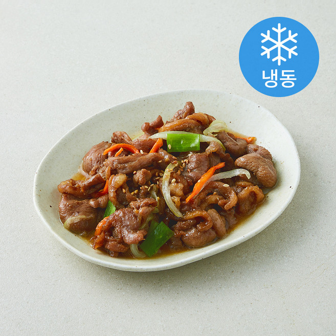 퀸덕 간장 양념 오리불고기 (냉동), 200g, 1개