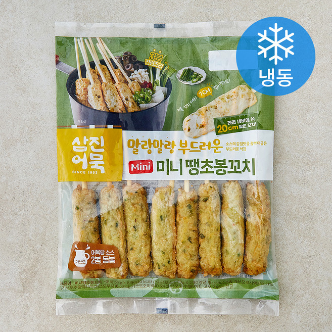삼진어묵 미니 땡초봉꼬치 8개입 (냉동), 320g, 1개