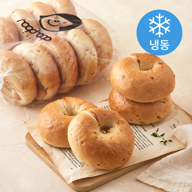 훕훕베이글 어니언 베이글 10개입 (냉동), 900g, 1개