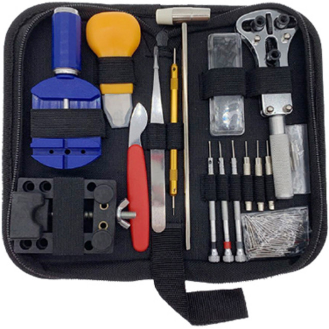 제노윈 정밀 시계드라이버 수리 공구 세트, 1세트