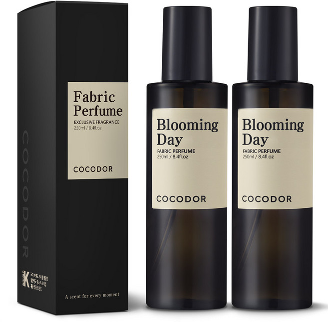 코코도르 섬유탈취제 블루밍데이, 250ml, 2개