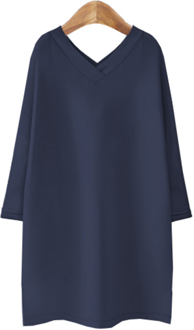 女款V領7分袖衣服