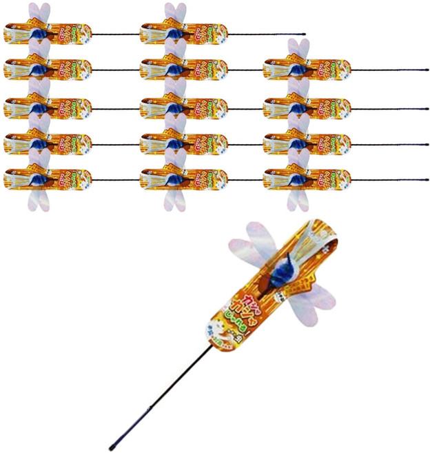 펫츠루트 카샤카샤 고양이 재롱스틱 딱정벌레, 혼합색상, 15개