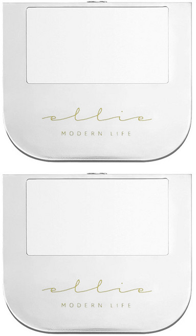 모나코올리브 클리어체크 위생 변기손잡이, 투명