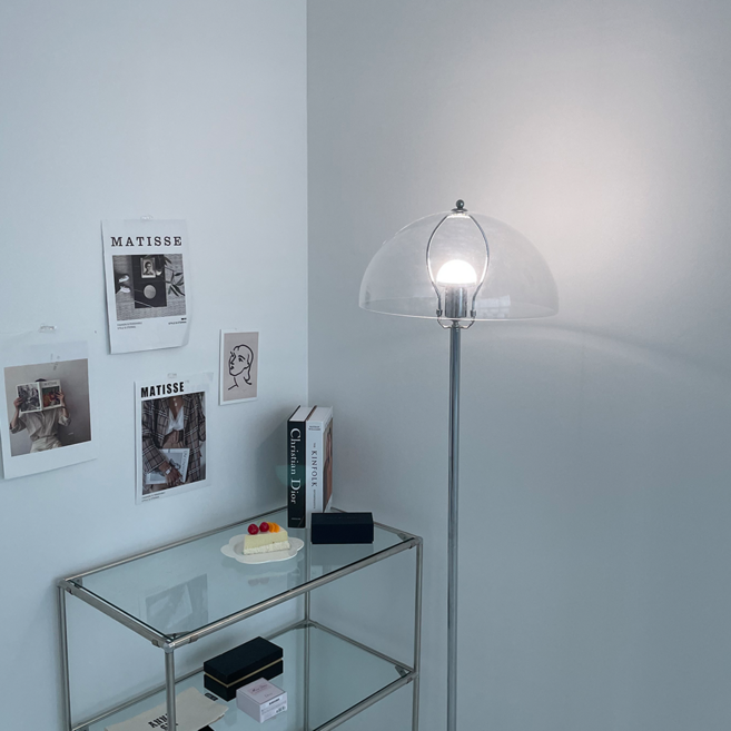 LED 아크릴 머쉬룸 장스탠드 150cm, 클리어
