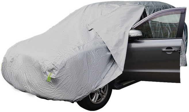 ANBORTEH 安伯特 炫銀甲隔熱防雨車套 休旅車SUV-XL款, 1個