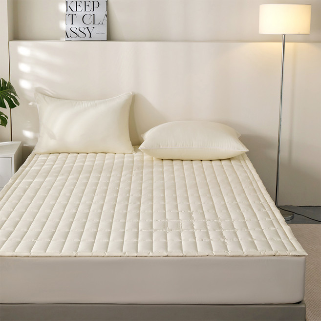 소하임 하이퍼소프트 누빔 방수 패드, 크림아이보리