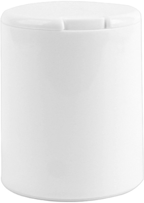 투데이리빙 원터치 원형 미니 다용도 수납함 CD_LSO_AL001W, 화이트, 1개