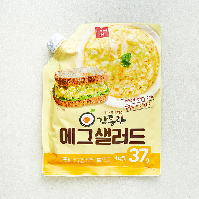 쉐프엠 감동란 에그샐러드, 500g, 1개