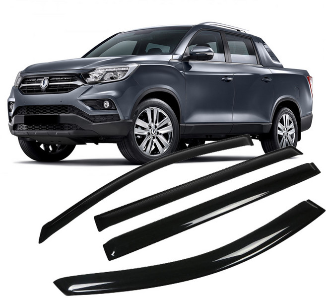 리드홈 스모그 차량용 썬바이저 4p 세트, 렉스턴스포츠