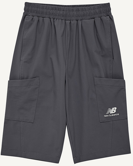 뉴발란스키즈 아동용 ESSENTIAL 트리코트 7부 팬츠