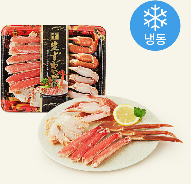 바이킹마켓 생 대게 하프포션 (냉동), 400g, 1개