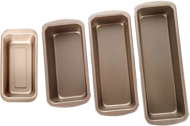 이홈베이킹 금색파운드틀 4종 세트, 1세트