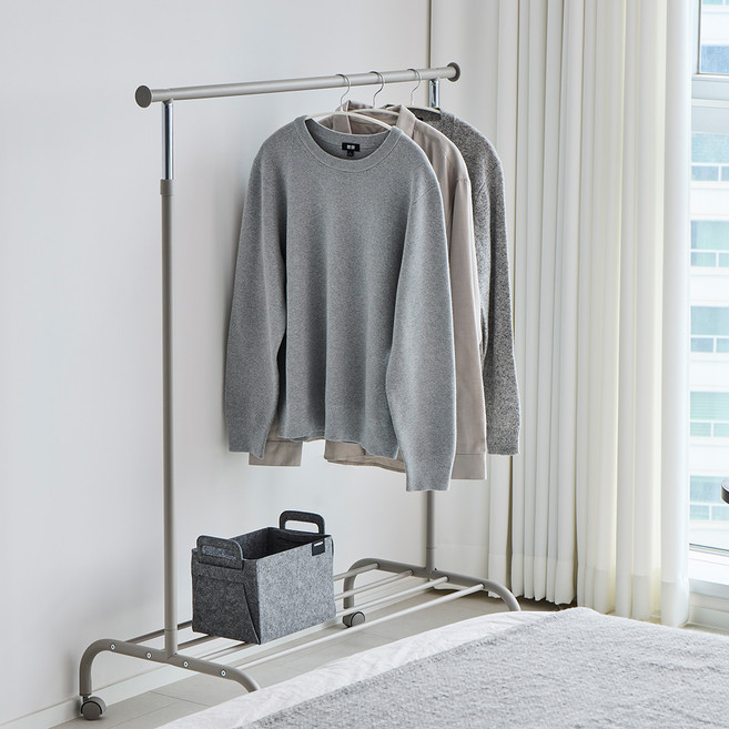 한샘 디바 높이조절 행거, 웜그레이