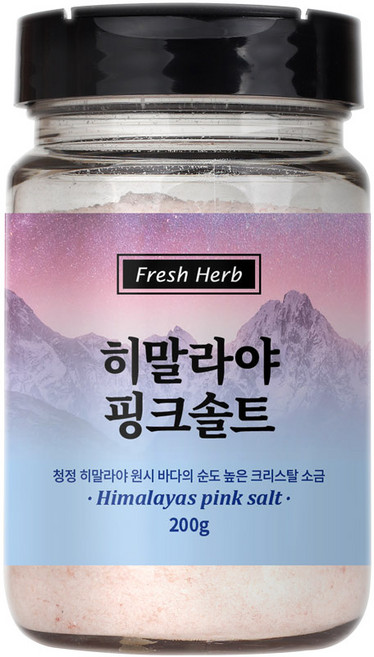 신선약초 히말라야 핑크솔트, 200g, 1개